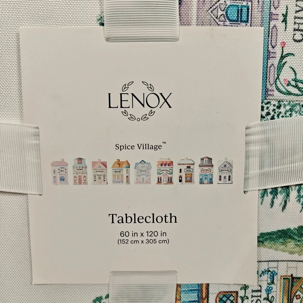 Lenox Spice Village Rectangular Tablecloth 60